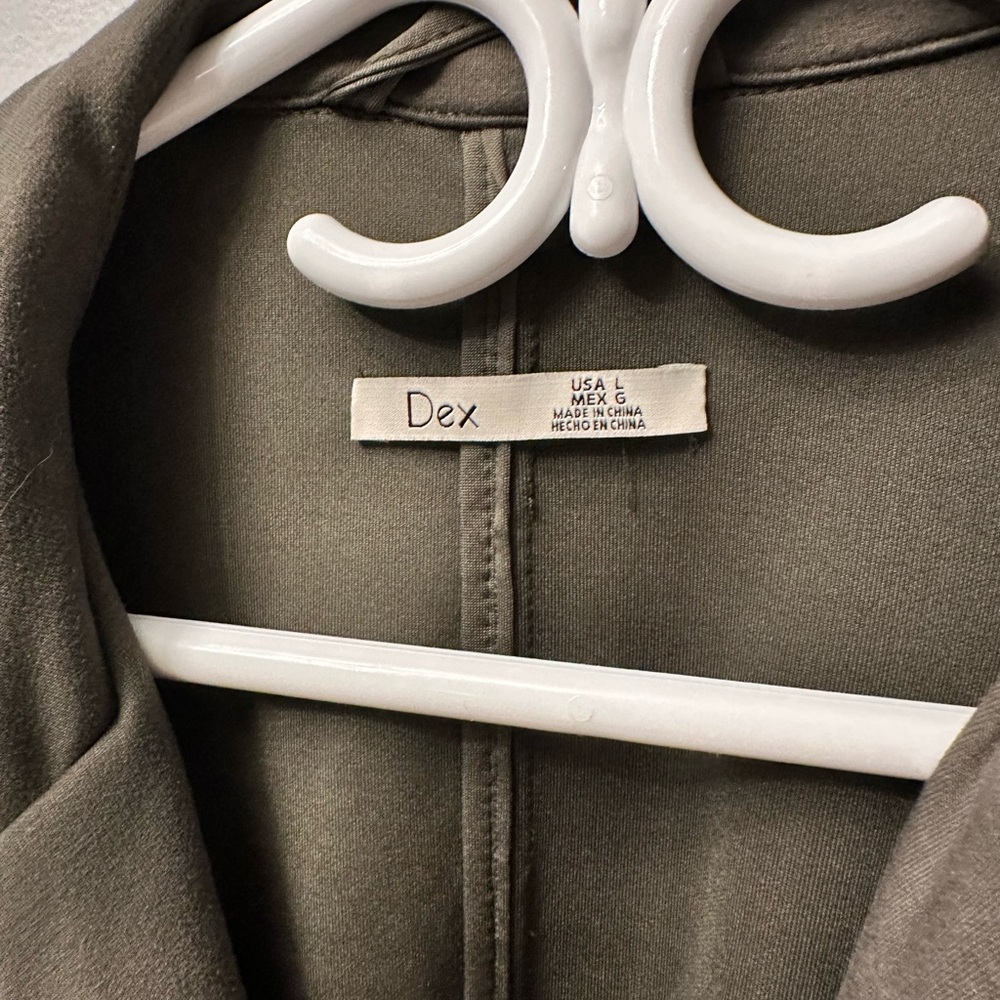 Double-Breasted Women's Coat - Picture 3 of 4